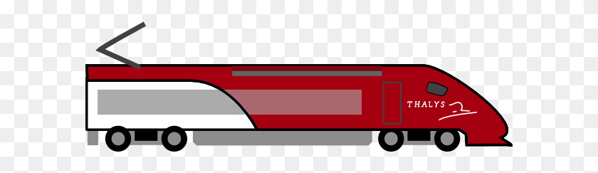 600x183 Пассажирский Поезд Клипарт - Пассажирский Клипарт