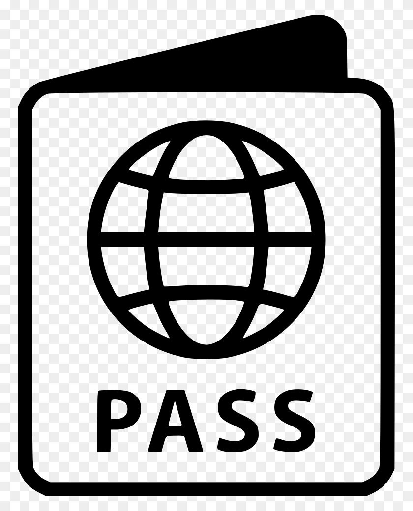 768x980 Passport Png Icon Free Download - Passport Stamp PNG