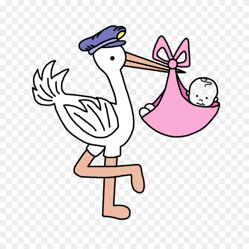 1000x1000 Pastel Stork Baby Boy Adopción Anuncios Mandys Moon - Clipart Stork Carrying Baby