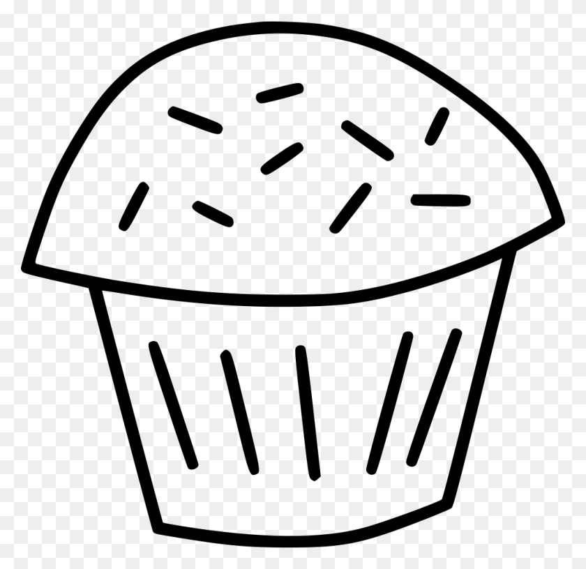 980x950 Pastry Cup Cake New Year Sweet Dessert Png Icon Free Download - New Year Clip Art Free Download