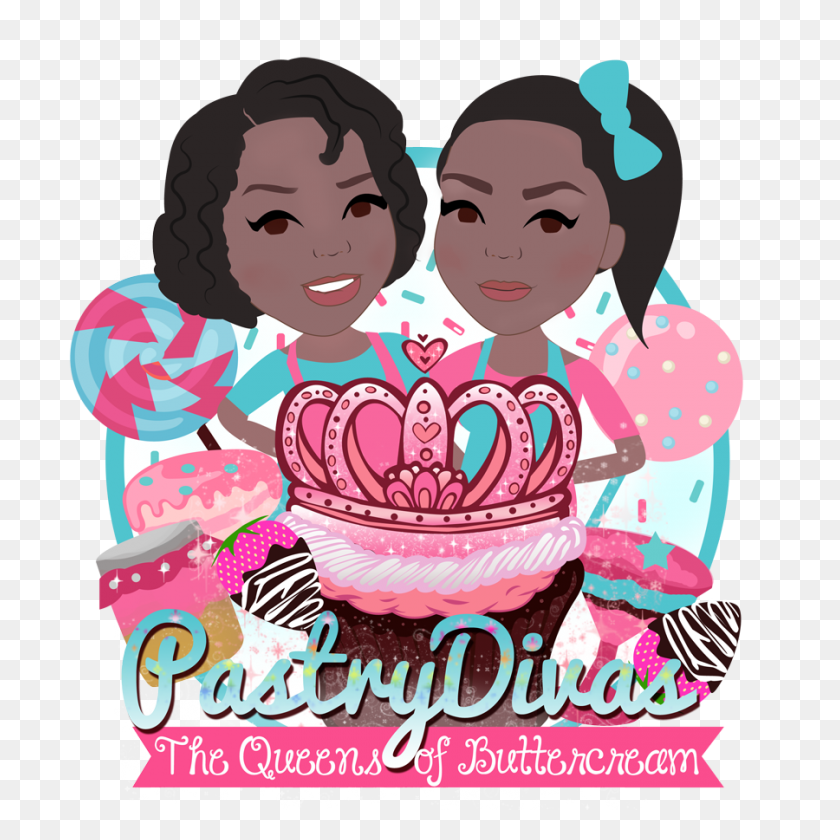 900x900 Pastry Divas Funnel Cake And Ice Cream Bar - Funnel Cake Clip Art