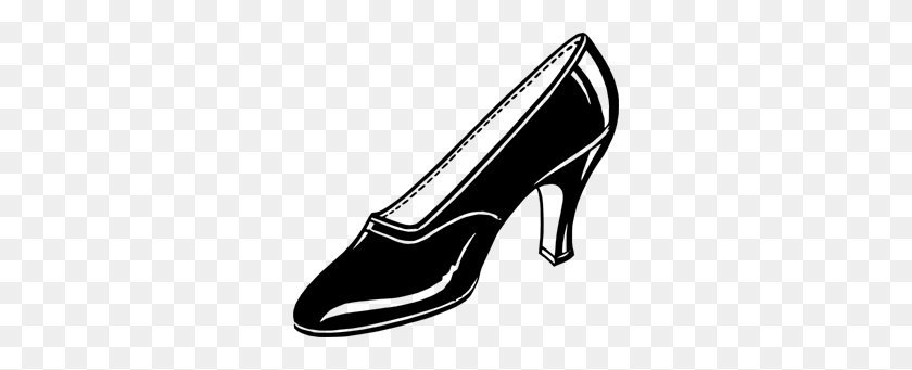 300x281 Patent Leather Heel Shoe Png, Clip Art For Web - Clipart Heels
