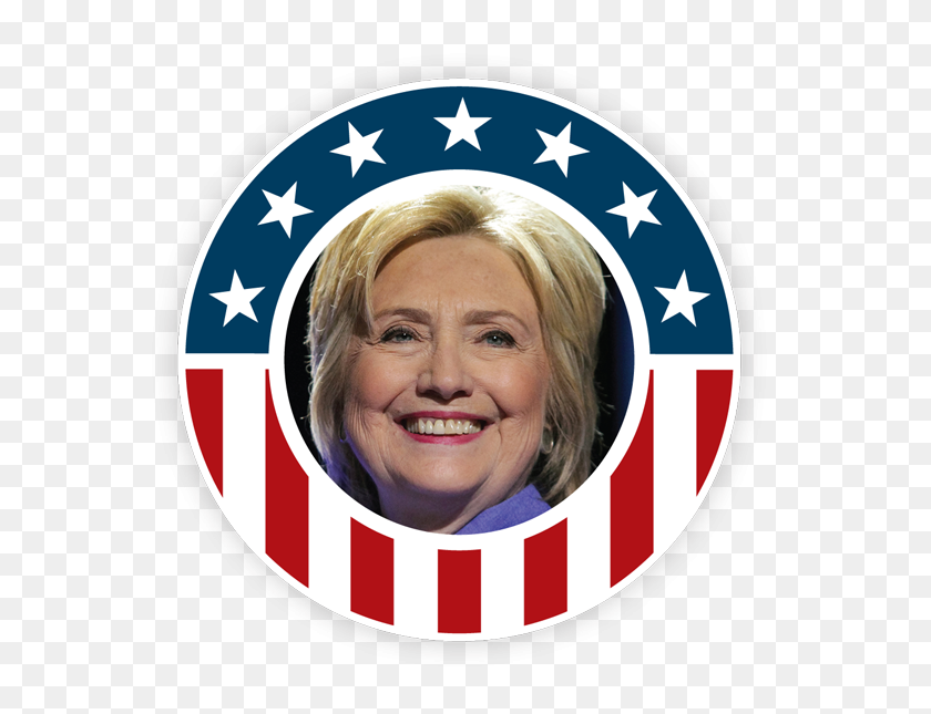 600x585 Camino A La Presidencia - Hillary Clinton Png