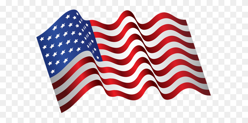 600x358 Patriotic Art Images, Clip - Usa Flagge Clipart
