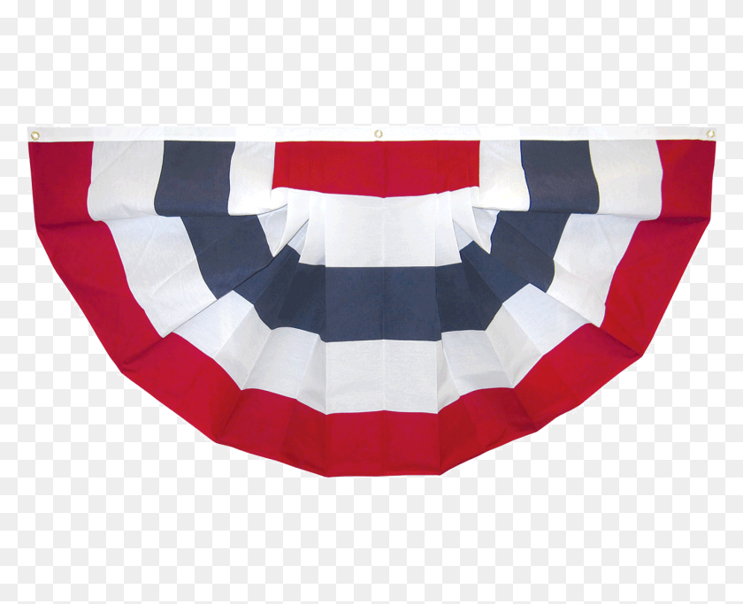1326x1060 Patriotic Bunting Fans Pleated Fans - Bunting PNG