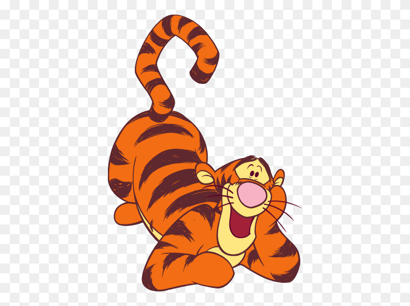 397x567 Patswork De Disney Tigre - Tigger Png