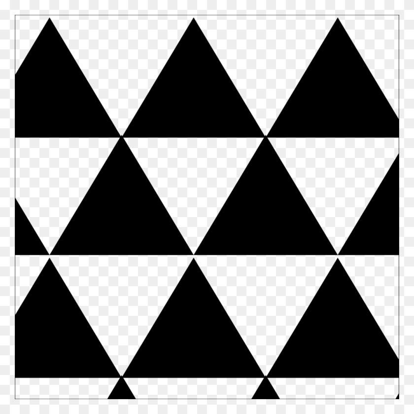 1000x1000 Patterndesign Heather Roth - Patrón De Triángulo Png