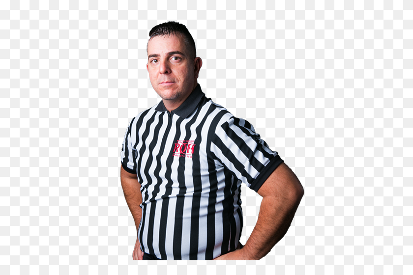 500x500 Paul Turner Roh Wrestling - Referee PNG