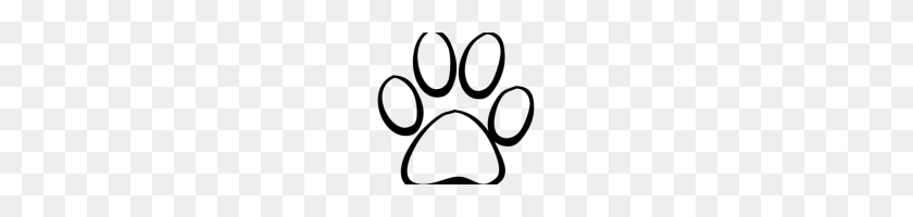 200x140 Paw Clipart Dog Paw Print Clip Art Free Download - Free Wildcat Clipart