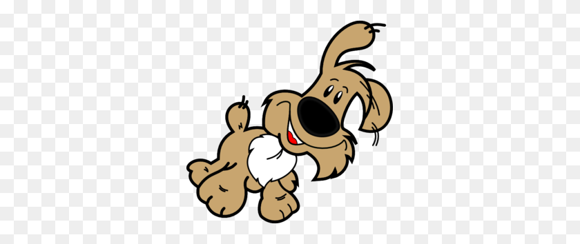 299x294 Paw Clipart Funny Dog - Perro Saltando Clipart