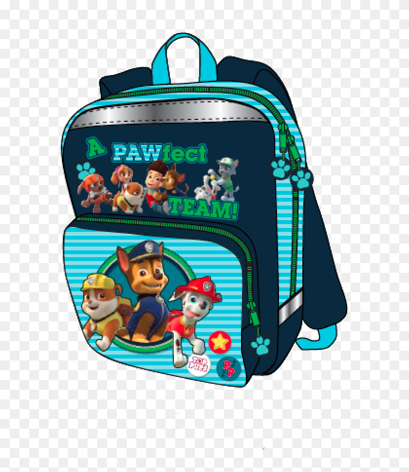 686x909 Paw Patrol Backpack - Paw Patrol Clipart PNG