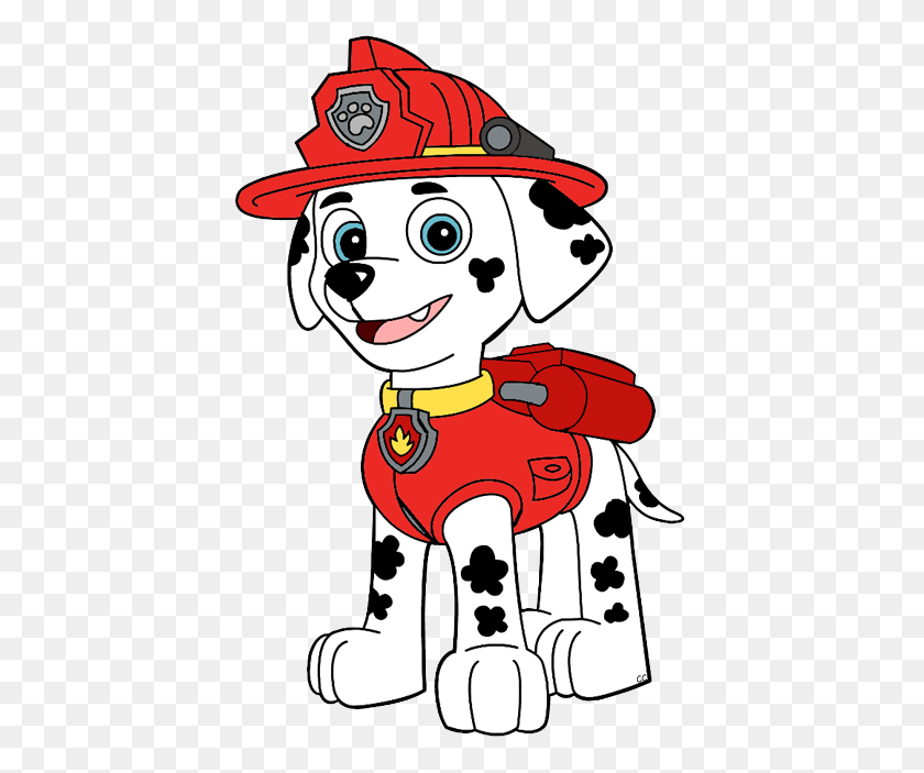 416x643 Paw Patrol Clipart Clip Art Images - Paws PNG