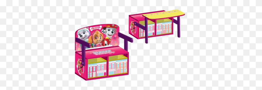 360x231 Paw Patrol Girls Convertible Bench Desk Suitable For Years + - Paw Patrol Skye Clipart