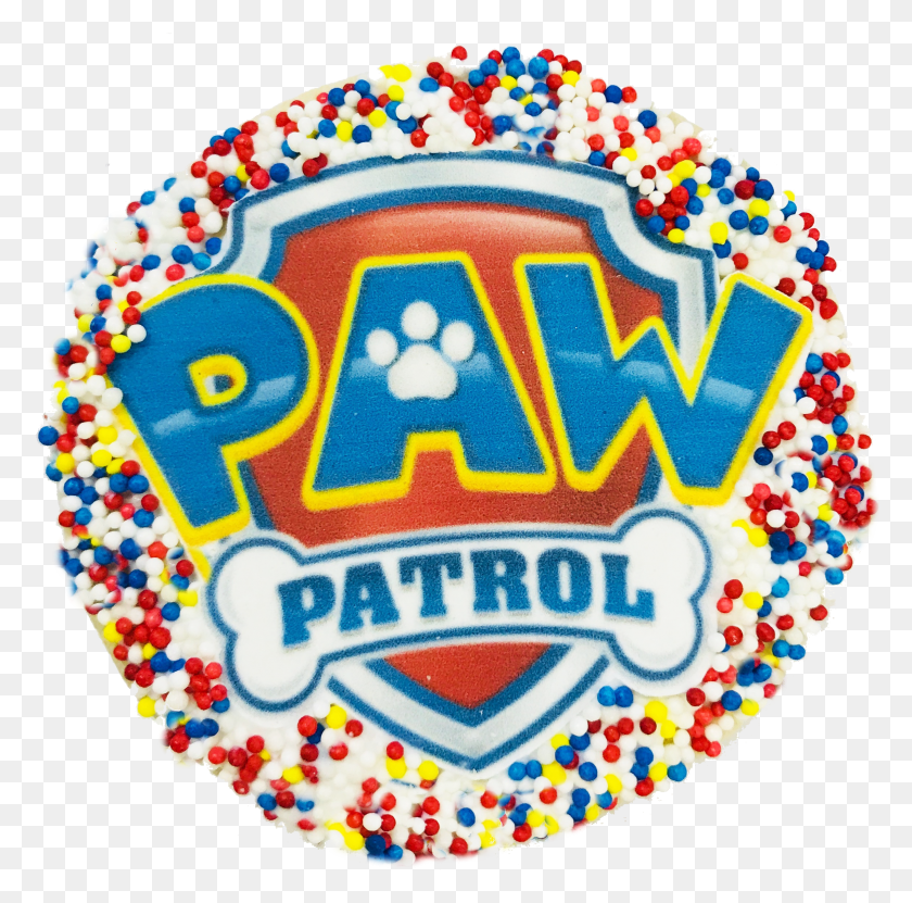 2328x2304 Paw Patrol Sugar Cookies With Nonpareils - Paw Patrol Logo PNG