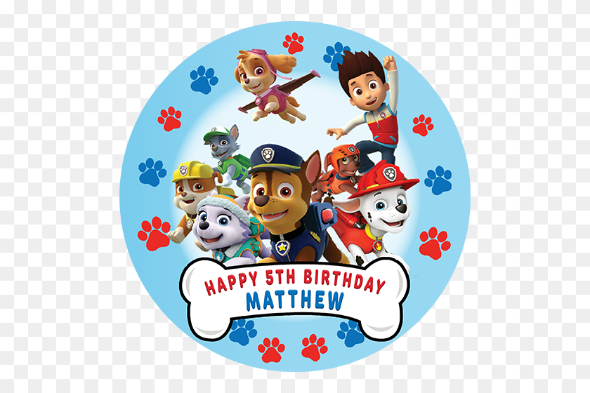 500x500 Paw Patrol Sweet Tops - Paw Patrol Chase Clipart