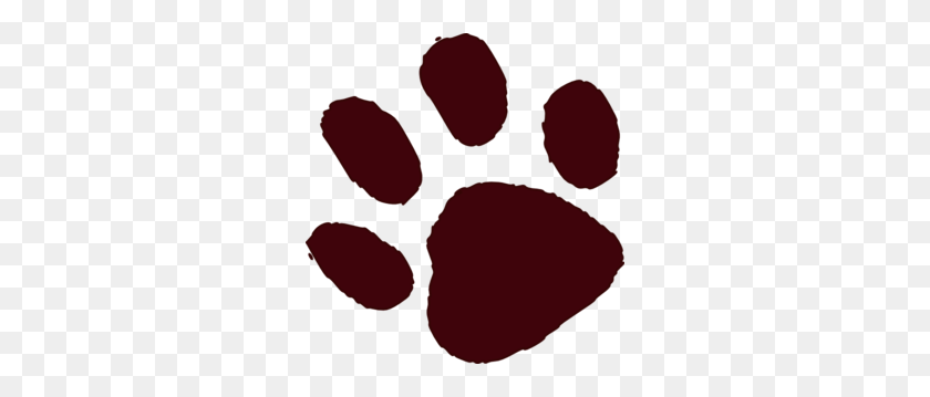 288x299 Paw Print Png, Clip Art For Web - Pawprint PNG
