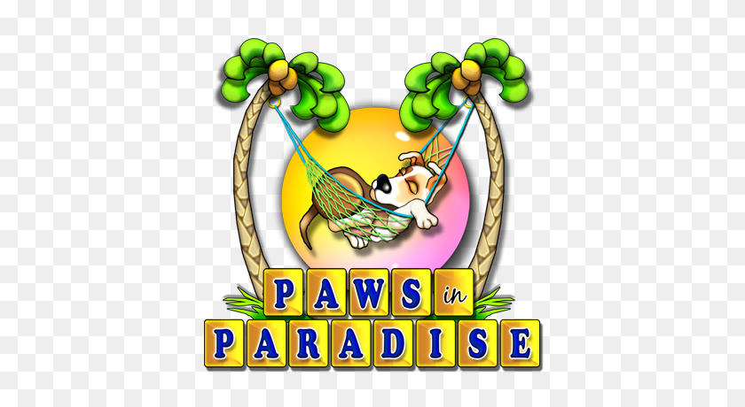 400x400 Paws In Paradise Pet Hotel Guardería Para Perros - Puppy Paw Clipart