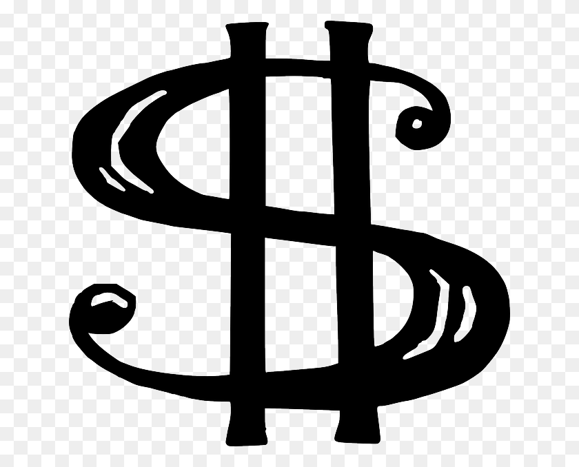 640x618 Payment Dollar, Money, Finance, Business, Currency - Money Sign PNG