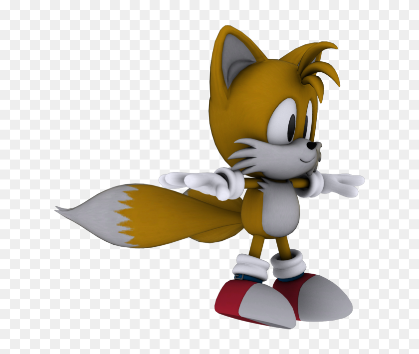 750x650 Pc Computer - Tails PNG