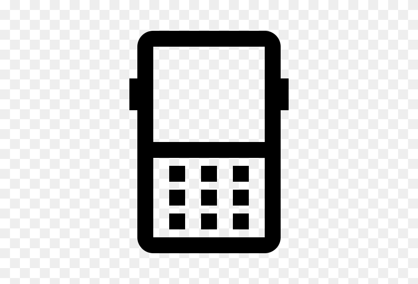 512x512 Кпк Карманные Устройства, Карманные, Значок В Руке С Png И Вектор - Телефон В Руке Png