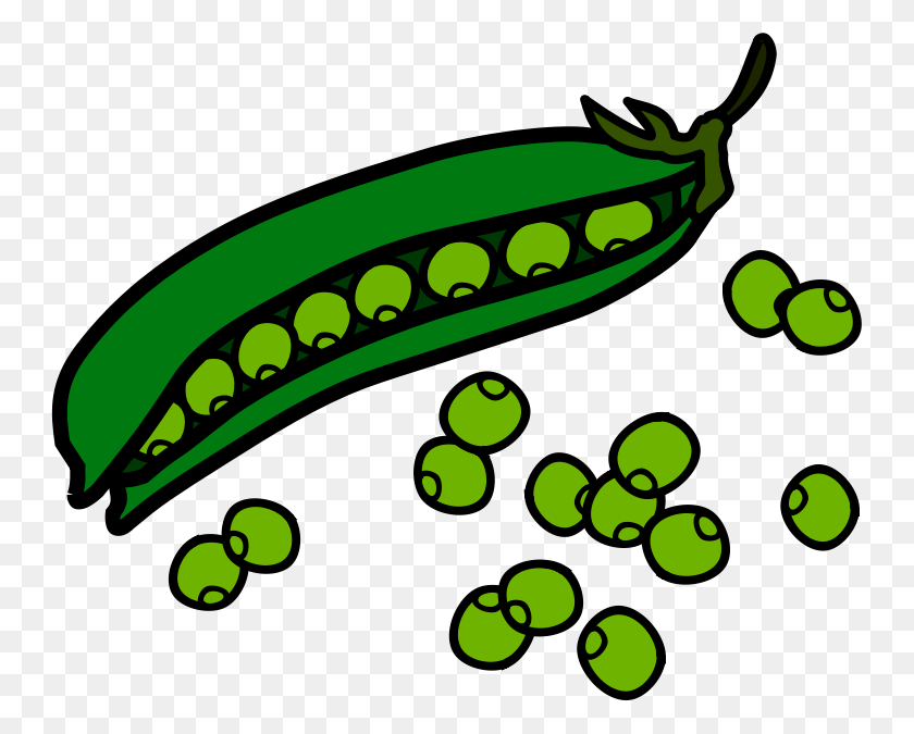 745x615 Pea Clip Art - To Eat Clipart