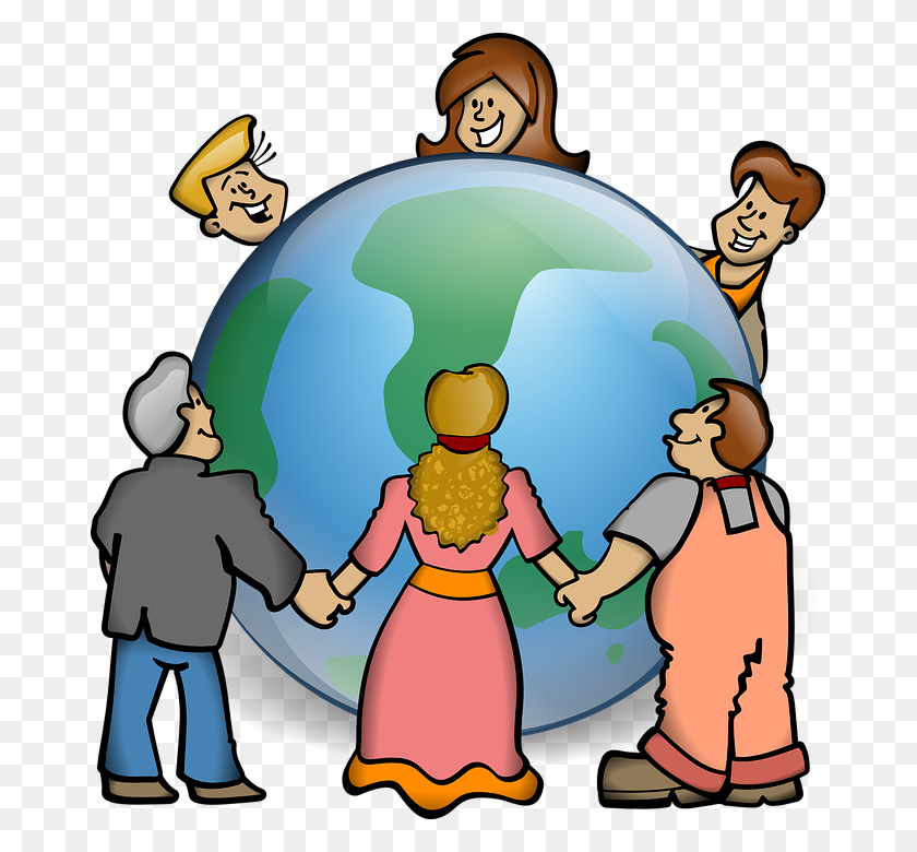 673x720 Peace Clipart Global Issue - World Peace Clipart