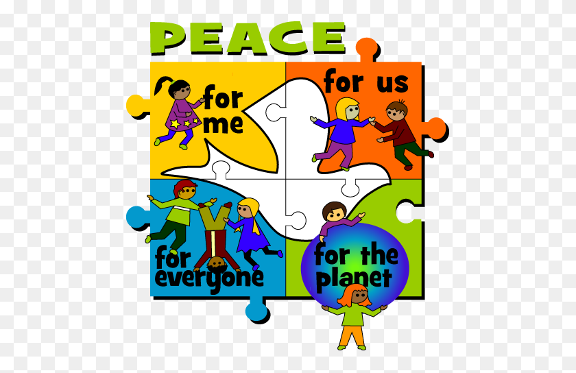 474x484 Peace Clipart Human Race - Peace Clipart