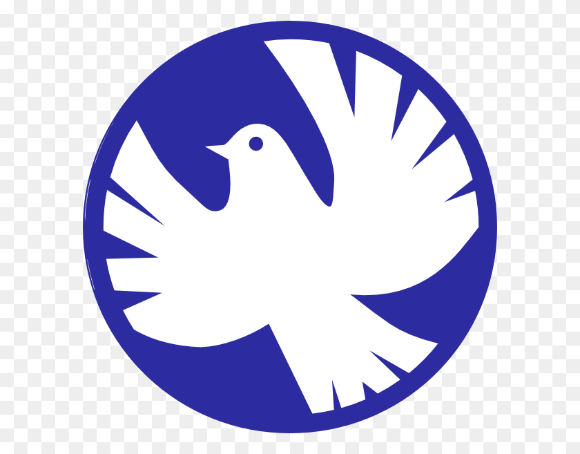 600x597 Peace Dove Clipart - World Landmarks Clipart
