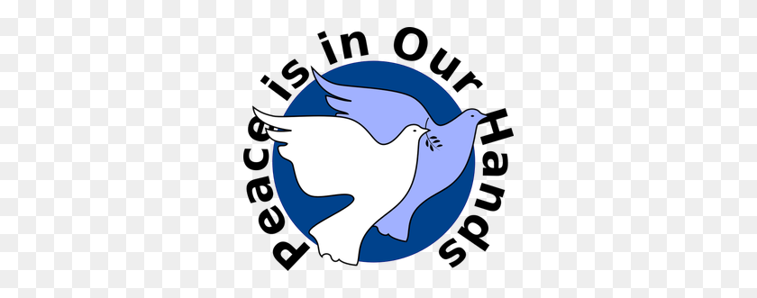 300x271 Peace Dove Clipart Free - Peace And Love Clipart