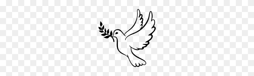 190x193 Peace Dove With Olive Branch - Dove With Olive Branch Clip Art