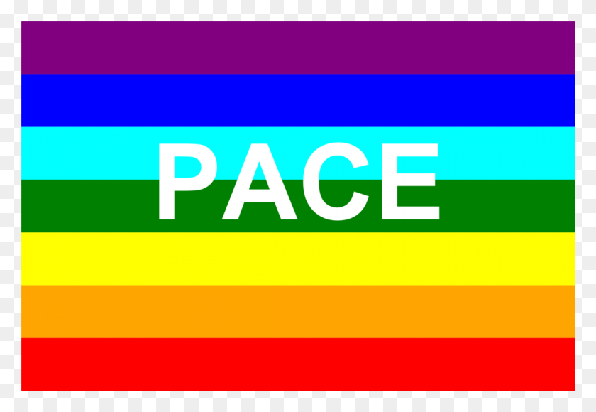 1125x750 Peace Flag Rainbow Flag - Rainbow Banner Clipart
