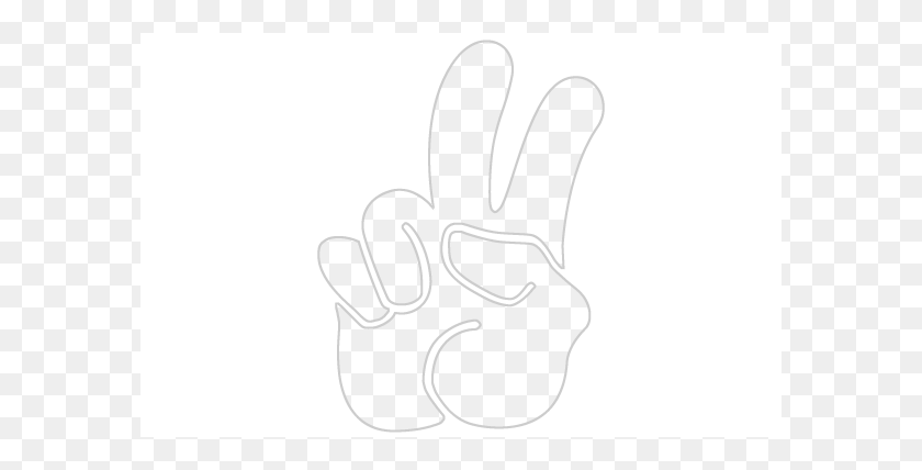 584x368 Peace Hand Sign Png Png Image - Peace Sign Hand PNG