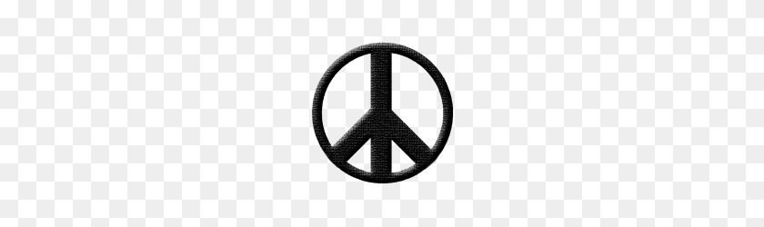 190x190 Peace Peace Symbol Grunge Texture Relief Black - Grunge Texture PNG