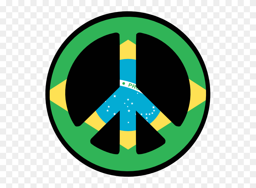 555x555 Peace Sign - Peace Sign PNG