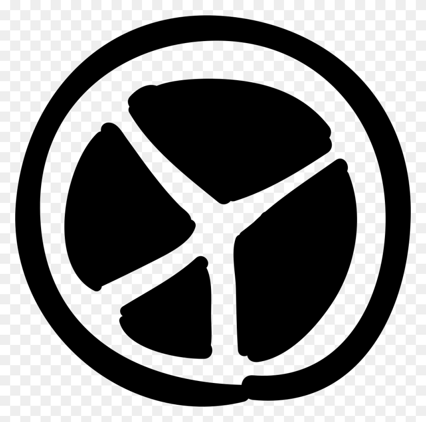 980x970 Peace Sign Circle Png Icon Free Download - Peace Symbol PNG