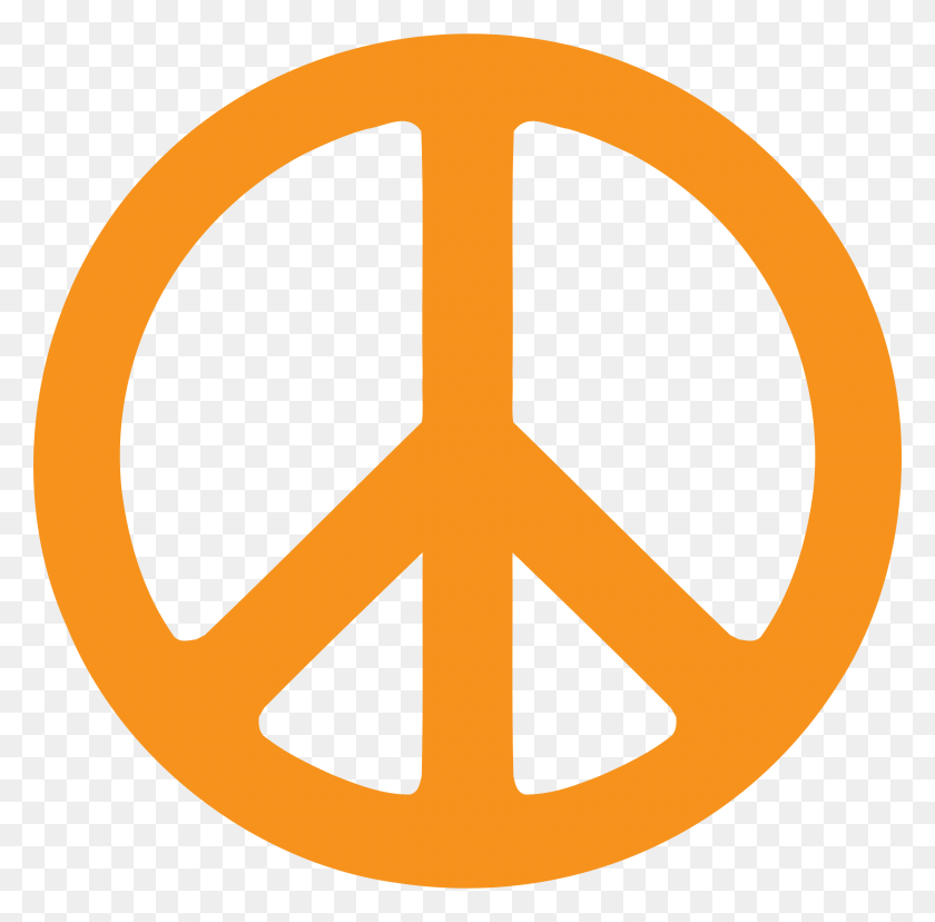 2400x2364 Peace Sign Clip Art - Protest Sign Clipart