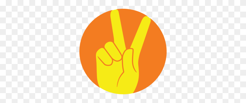 298x294 Peace Sign Clip Art - Hand Peace Sign Clip Art