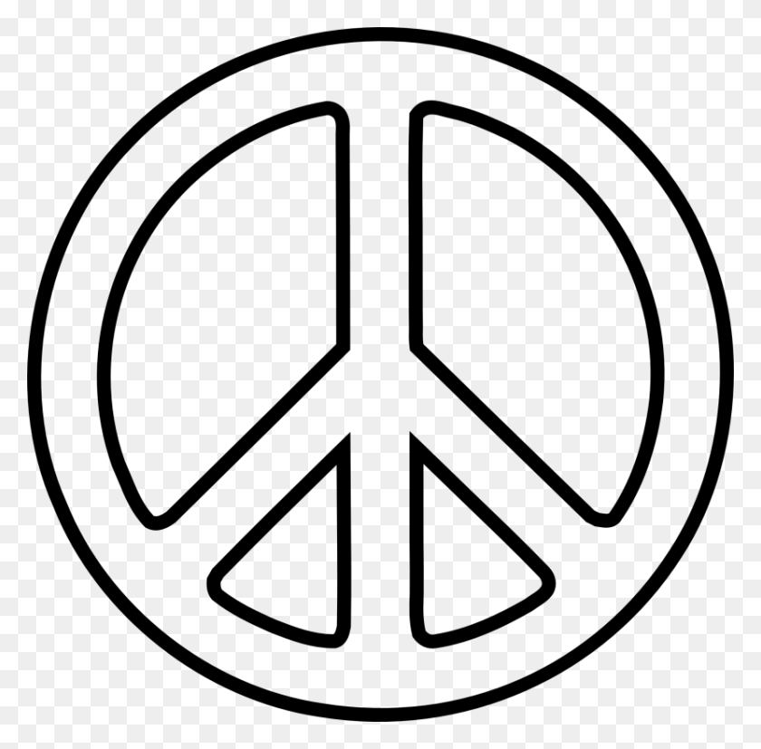 830x817 Peace Signs Clip Art Look At Peace Signs Clip Art Clip Art - Power Rangers Clipart Black And White