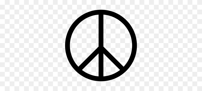 320x320 Peace Symbol Emojidex - Peace Emoji PNG