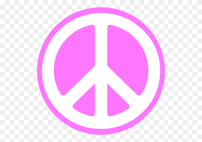 532x532 Peace Symbol With Flowers And Stars Pop Art Style Peace - Peace And Love Clipart
