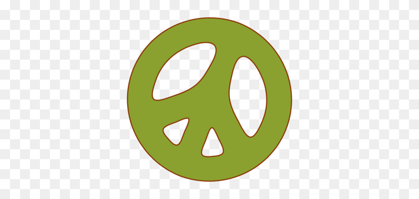 340x340 Peace Symbols Pacifism Sign - Peace Symbol PNG