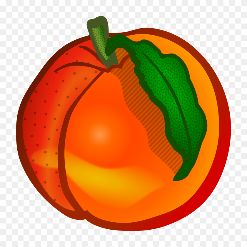 2400x2400 Peach Gallery Free Clipart Pictures Image - Happy Pumpkin Clipart