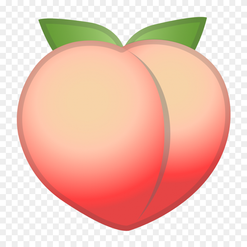 1024x1024 Peach Icon Noto Emoji Food Drink Iconset Google - Peach PNG