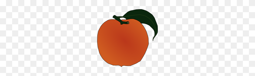 200x190 Peach Png Clip Arts For Web - Peach PNG