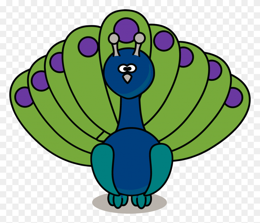 2501x2126 Peacock Bird Clipart Png - Peacock PNG