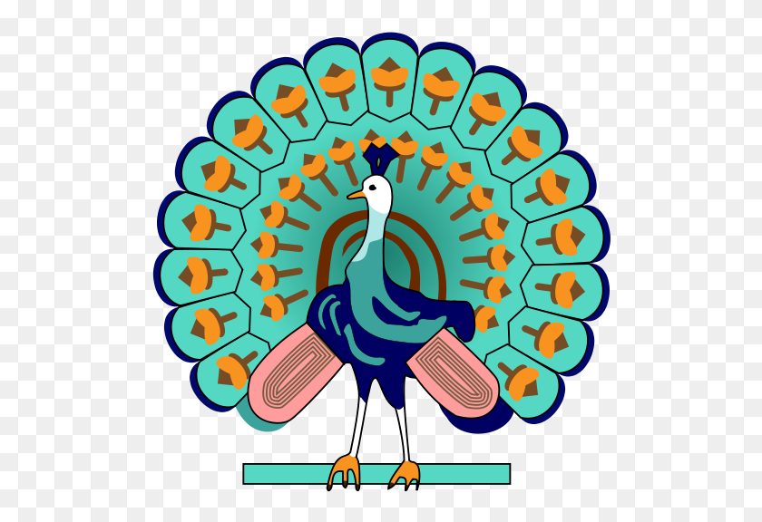 512x516 Peacock Symbol Burma - Peacock PNG