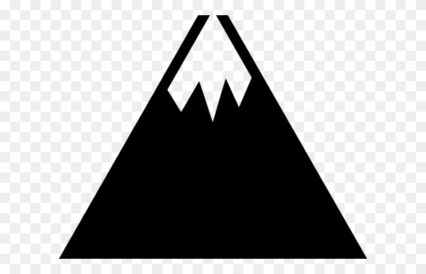 640x480 Peak Clipart - Mountain Peak Clipart