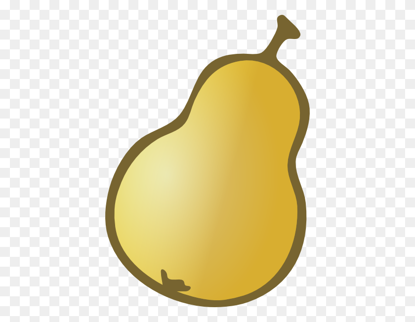 414x592 Pear Clip Art - Pear Tree Clipart