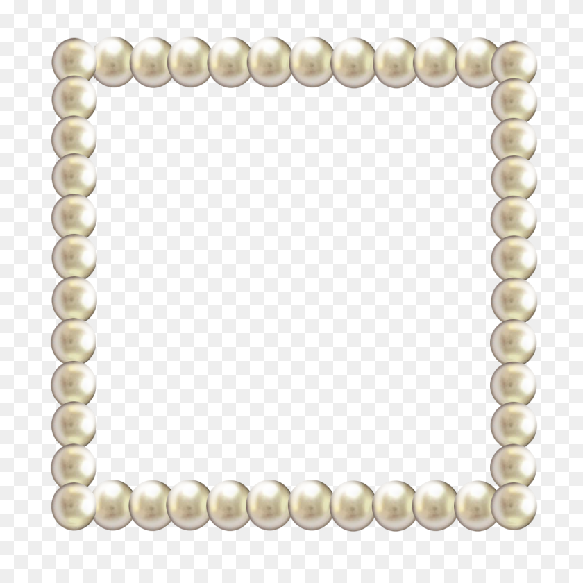 1200x1200 Pearl Frame Png Png Image - Pearls PNG