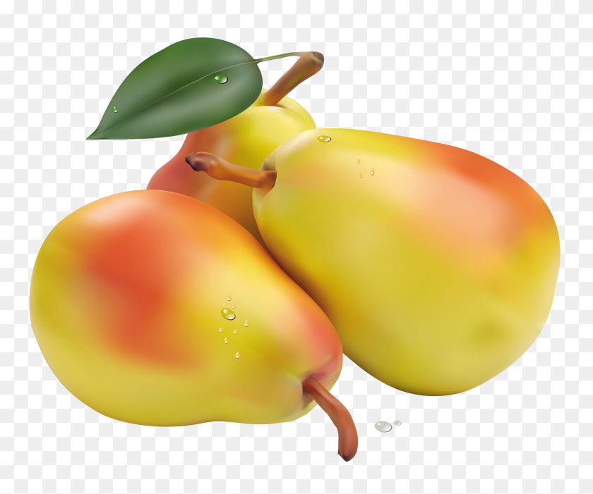 2187x1800 Pears Png Clipart - Pear PNG